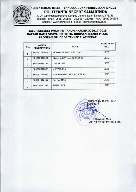 D3 Teknik Mesin - Mesin Alat Berat