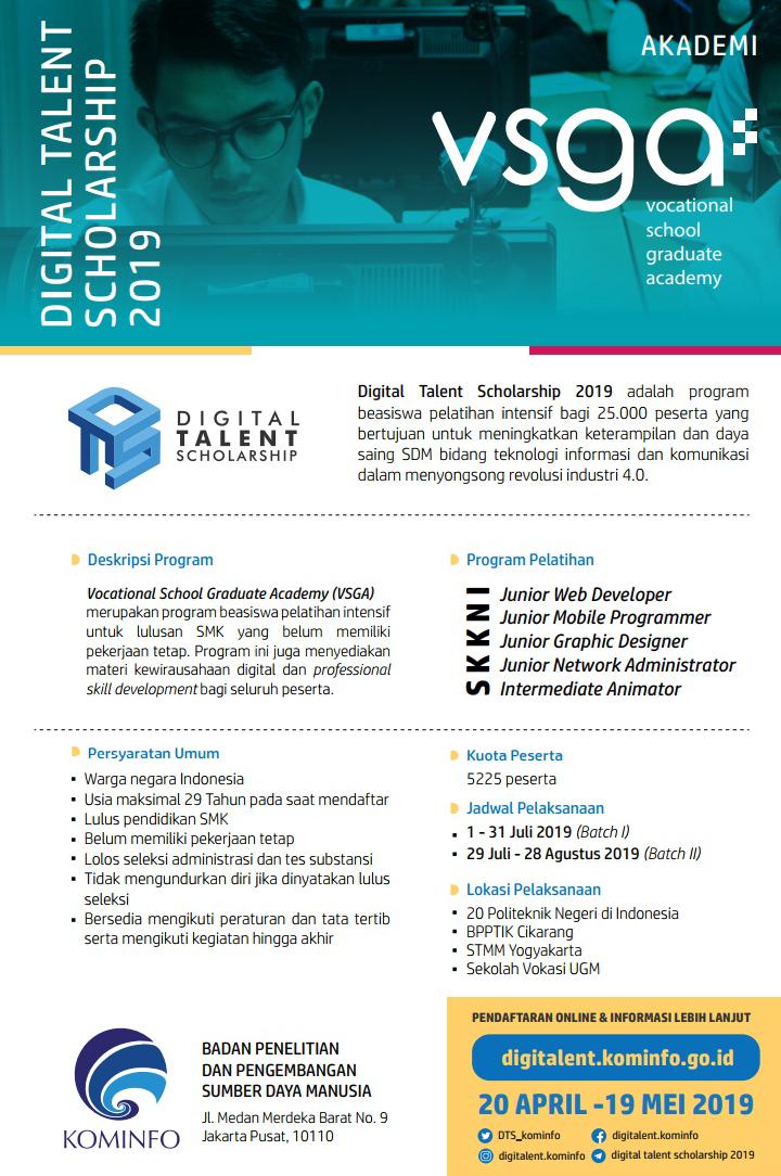 Beasiswa Talenta Digital 2019 Dari KOMINFO 2019 05 07 at 14.00.46