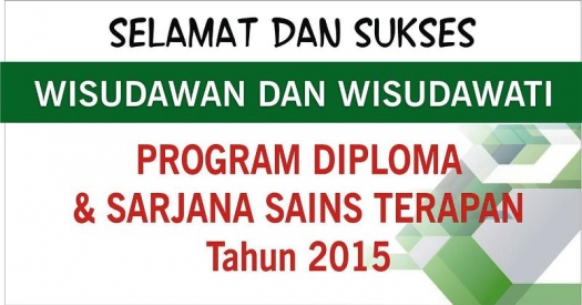 Foto &amp; Video Udara: RAPAT SENAT TERBUKA LUAR BIASA  DALAM RANGKA DIES NATALIS XXVIII DAN WISUDA XXVII POLNES 2015