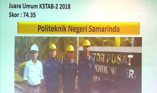 POLNES SUKSES Sabet JUARA UMUM Kompetisi K3TAB Tingkat Nasional 2018