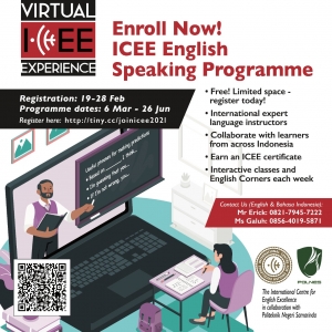 ICEE ENGLISH SPEAKING PROGRAMME 2021