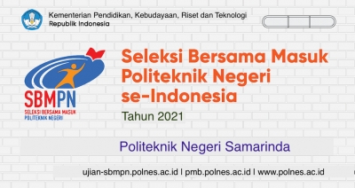 Pengumuman Hasil Seleksi Ujian ONLINE Jalur SBMPN D3 Beserta Syarat Daftar Ulang POLNES 2021