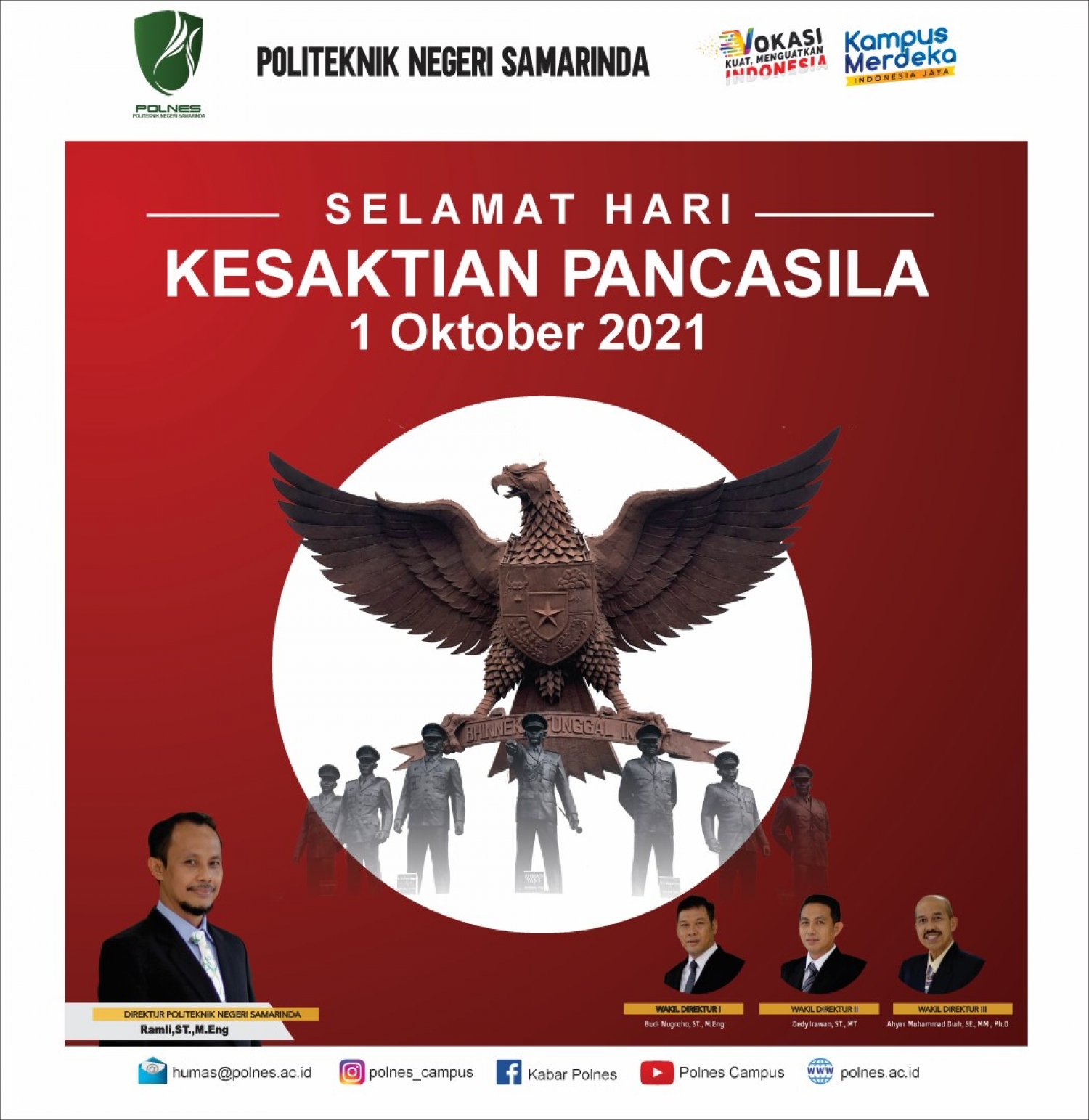 Selamat Hari Kesaktian Pancasila