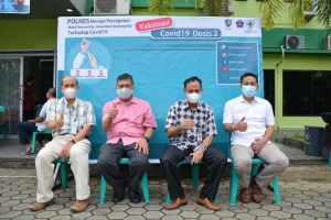 POLNES Gelar Vaksinasi Dosis ke-2, DIharapkan Herd Immunity Makin Meningkat dan terbentuk