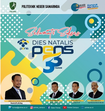 Selamat dan Sukses DIES NATALIS ke 33 tahun PENS