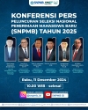 SNPMB 2025 Segera di Buka Pastikan Mengetahui Syarat dan Ketentuan, SIMAK Launching nya Hari Ini di KANAL RESMI Pukul 11.00 Wita